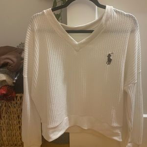 Ralf Lauren polo ribbed sweater